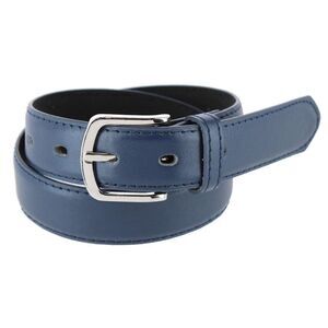 CTM Boy's Casual Basic Leather Belt